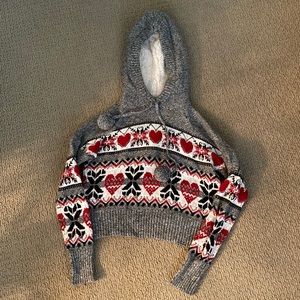 Cropped Christmas Sweater